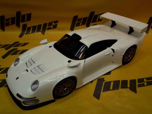 Carro Metálico Escala 1 /18  Porche 911 Gt1 Marca Ut Models