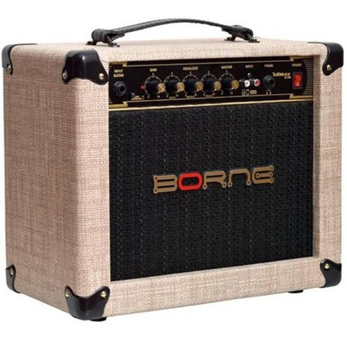 Imagem 4 de 5 de Amplificador Borne Vorax 630 Para Guitarra De 25w Cor Palha
