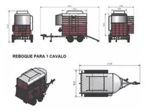Comprar Projeto Reboque Carretinha Trailer Trucado 1 Cavalo