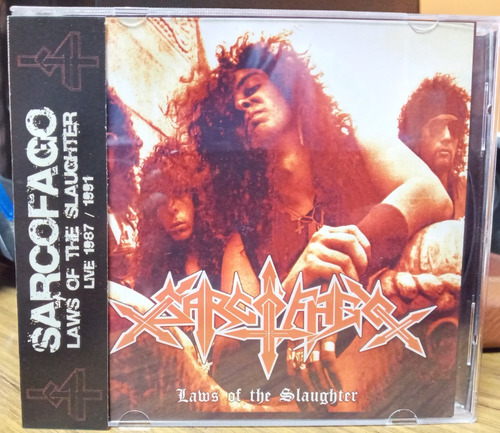 Sarcofago Laws Of The Slaughter Live 87-91 [cd-postunder]