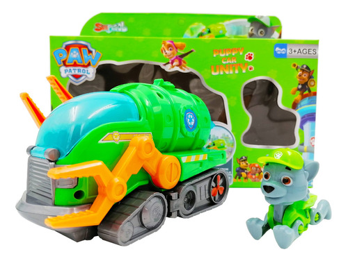 Muñecos Paw Patrol Película Nave Skye Marshall Rubble Chase