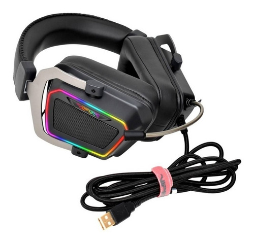 Imagen 6 de 8 de Auricular Gamer Patriot Viper V380 7.1 Rgb Esports Pc Gaming