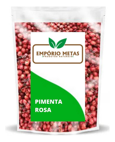 Pimenta Rosa Grãos 250g - Empório Metas