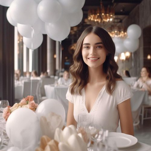 Globos De Látex Blanco, 100 Unidades, 30 Cm De Diámetro