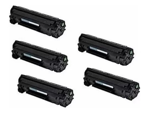Pack 5 Toner Laser Para H P1102w 85a Ce285a