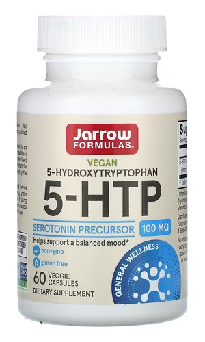 Jarrow Formulas 5-hidroxitriptófano 100 Mg 60 Vcaps Sfn