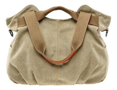 Vintage Canvas Top Bag Bolso Con Correa For El Hombro 2022