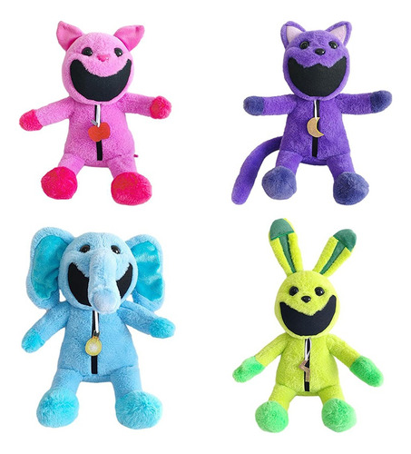 Gato Sonriente Animal Peluche Juego Muñecas Infantiles C