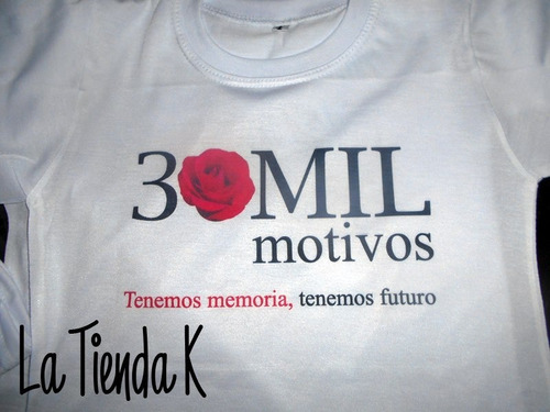 Imagen 2 de 9 de Remeras Memoria Pañuelos Madres Plaza De Mayo Varios Diseños