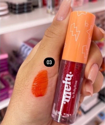 Imagen 2 de 9 de Ruby Rose Gel Tinta Para Maquillaje De Labios Ojos Y Pomulos