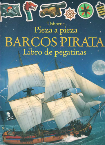 Barcos Pirata. Libro De Pegatinas. Pieza A Pieza - Varios Gu