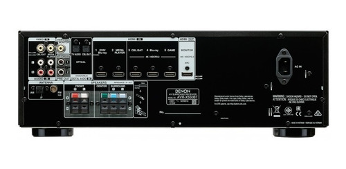 Sintoamplificador Denon Avr-x250bt 5.1 Usb Bluetooth Full 4k