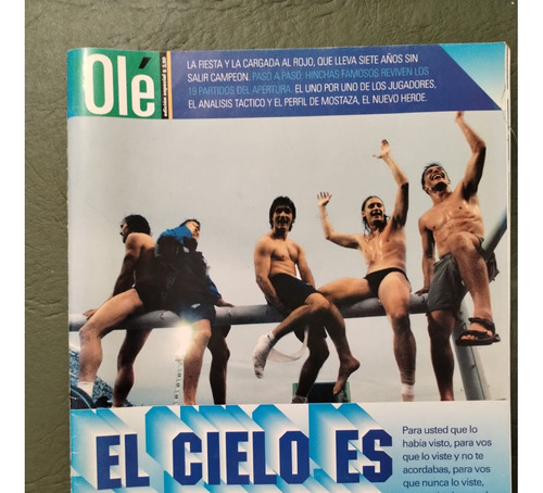 Revista Olé Racing Campeón 2001