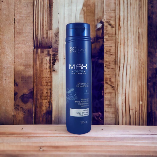 Shampoo Hidratante Max Care Hydrate Voga 280 Ml