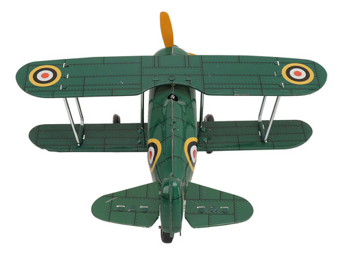 Figura De Avión Para Niños, Vintage, De Hojalata, Retro