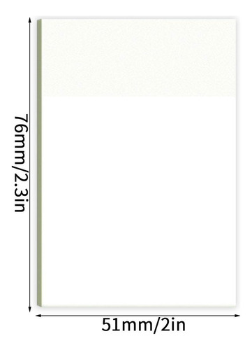 Notas Adhesivas Transparentes 50 Hojas De Papel Para Notas A
