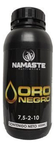 Fertilizante Oro Negro 500ml Namaste Crecimiento Nitrogeno
