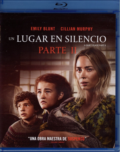 Un Lugar En Silencio Parte 2 Emily Blunt Pelicula Blu-ray