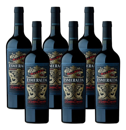 Vino Esmeralda Malbec Caja X 6un De 750cc - Enotek Vinos -