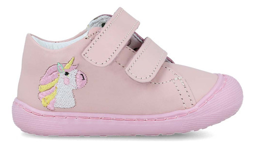 Tenis Andanenes Niña Zapatos Choclo Piel Rosa (11.0 - 13.0)