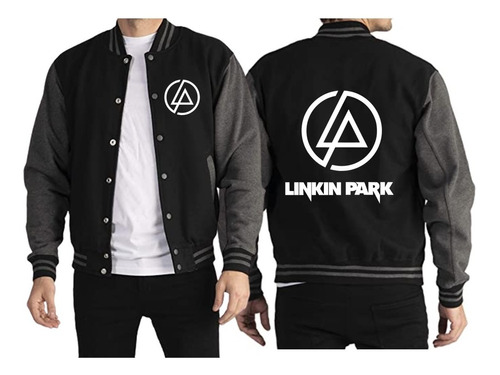 Chaqueta Beisbolera Linkin Park Logo Banda Rock