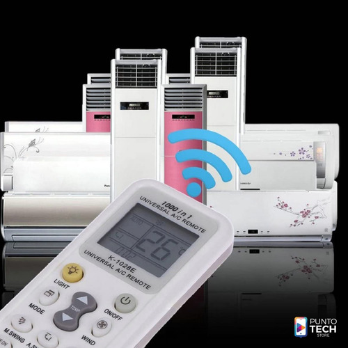 Imagen 4 de 6 de Control Remoto Universal Aire Acondicionado + 1000 Marcas