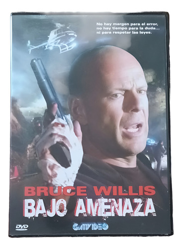 Bajo Amenaza (hostage) - Dvd Original - Bruce Willis (Usado)