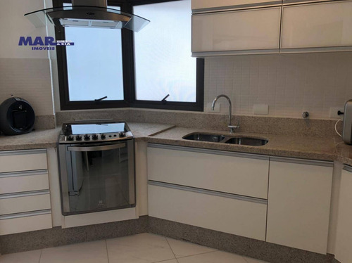 Imagem 21 de 26 de Apartamento À Venda No Guarujá, Na Praia Das Pitangueiras, Calçadão, Vista Mar, 02 Vagas De Garagem. - Ap11309