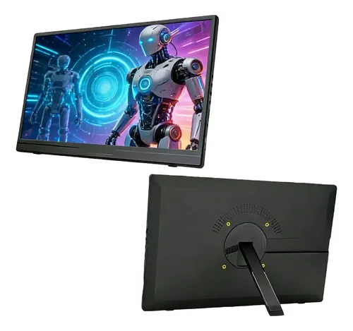 Goojodoq Monitor Portátil 15.6'' 1080P Lcd Para Laptop, Pc,