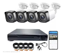 Comprar Kit 4 Camaras De Seguridad Dvr Infrarrojas Hdmi Exterior Int