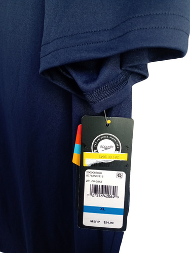 Playera De Hombre Speedo, Talla Xl, Blue