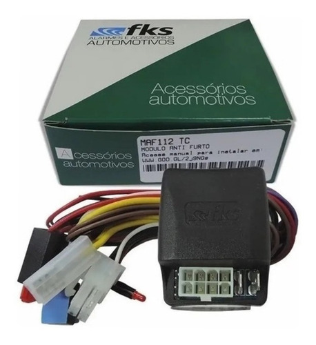 Anti Furto Bloqueador Motor Carro Segurança Fks Maf 112 Tc