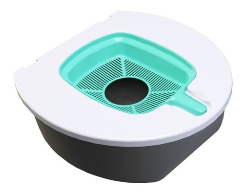 Wc Cat Gatoalete Sanitário Para Gatos Verde - Un