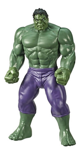 Figura De Acción Marvel Avergers Hulk Hasbro 24cm  Febo