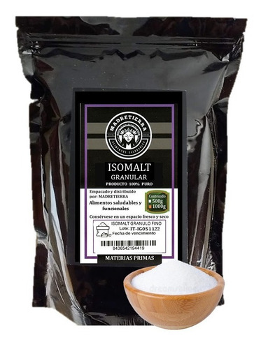 Imagen 1 de 4 de Isomalt Granular X1000g /1 Kilo - g a $53