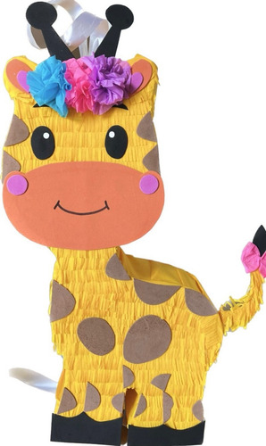 Piñata De Jirafa Bebe  Personalizada