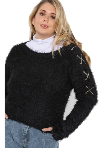 Sueter de angora para dama new arrivals