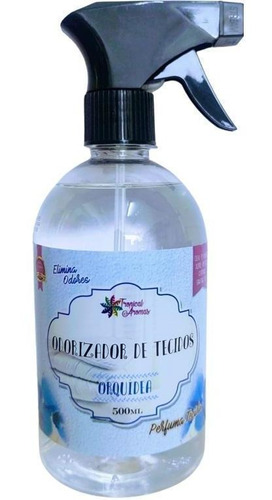 Aromatizador De Tecidos 500ml Orquídea Cheirinho Tecido Novo