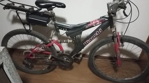 Bicicleta bianchi aro online 26 doble suspensión