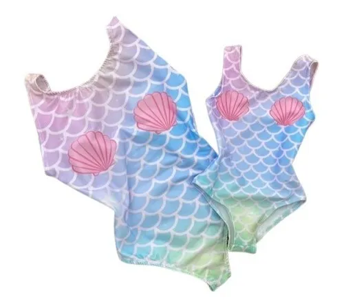 Body Sereia Mae E Filha MercadoLivre