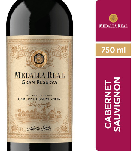 Vino Medalla Real Gran Reserva Cabernet Sauvignon 750cc