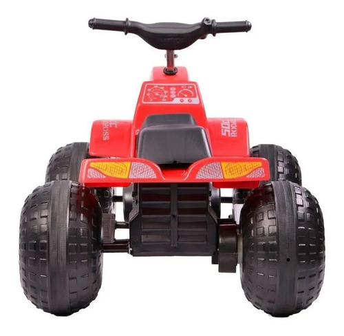Imagen 5 de 5 de Cuatriciclo a batería para niños Rodacross Arenero Miniquad color rojo 220V