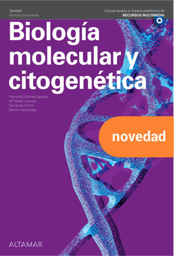 Libro Biologia Molecular Grados Superior. Ciclos Formativ...