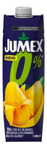 Jugo Jumex 0% Azucar Sabol Nectar De Mango 960ml