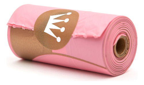 120 Bolsas Compostables Para Perros Aristopet - Poop Bag Rosa