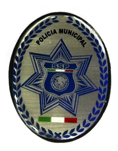 Placa Policía De La Ciudad De México