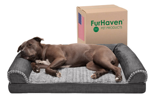 Furhaven - Cama Ortopédica Para Mascotas Para Perros Y Gat.