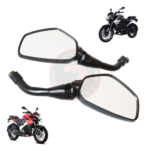 Par Espejos Retrovisor Bajaj Pulsar Ns200 Dominar 400 Ns160