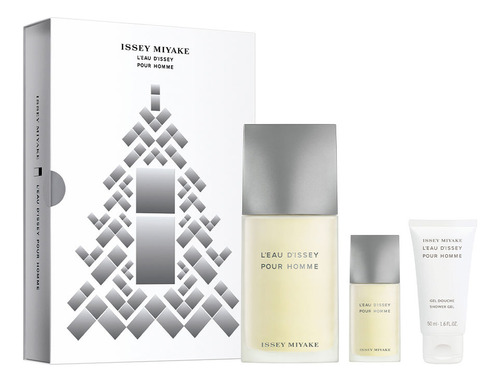 Set Issey Miyake L'eau D'issey Pour Homme 125ml Edt -