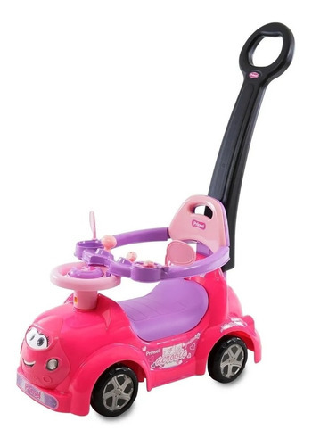 Carro Montable De Bebe Prinsel Discovery 2 En 1 Claxon Rosa